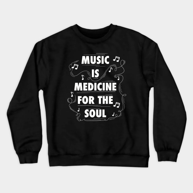 Music song relaxing and fun Crewneck Sweatshirt by Xatutik-Art